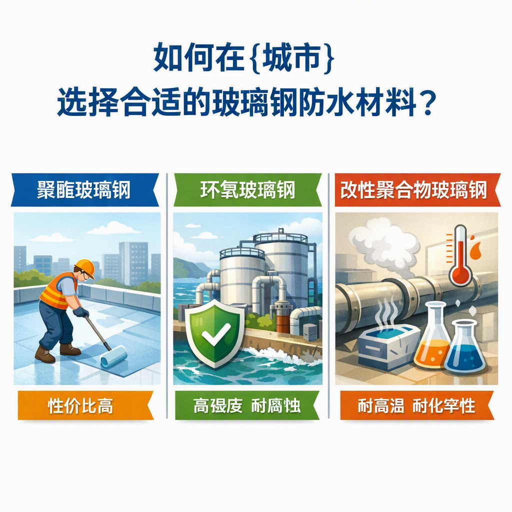 如何在贵阳选择合适的玻璃钢防水材料？