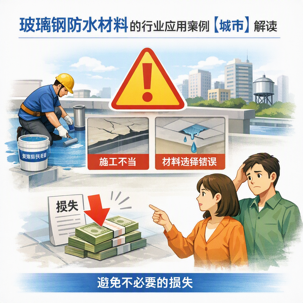 玻璃钢防水材料的行业应用案例，贵阳解读