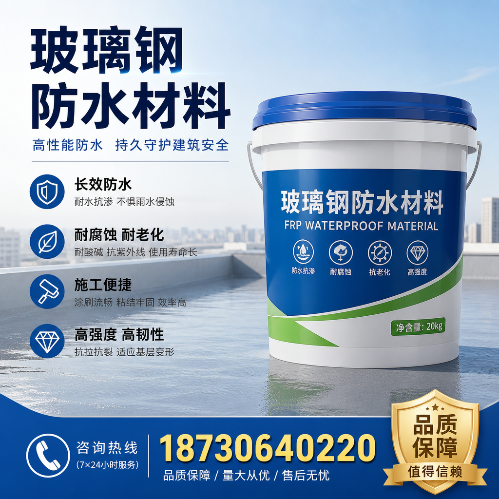 专家解析：玻璃钢防水材料的市场前景分析在 贵阳
