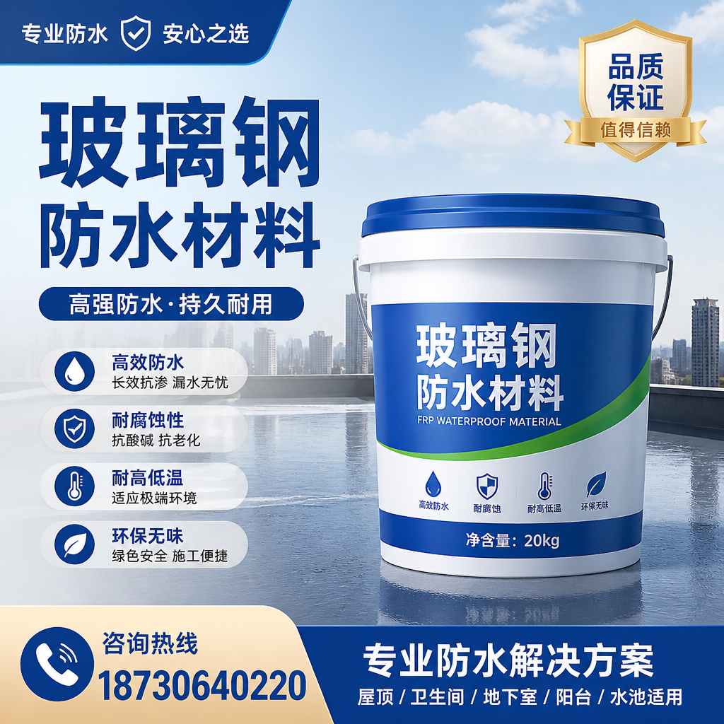 了解玻璃钢防水材料的市场趋势，贵阳 企业不可不知